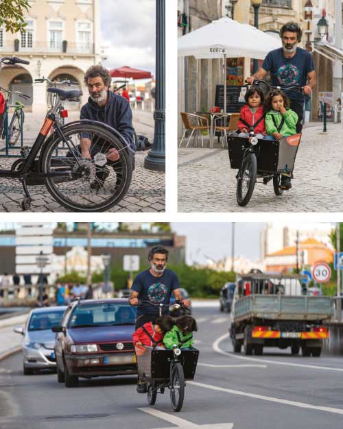 “O principal obstáculo para os ciclistas é a falta de segurança”, lamenta Rui Igreja, presidente da Associação pela Mobilidade Urbana em Bicicleta (MUBi).